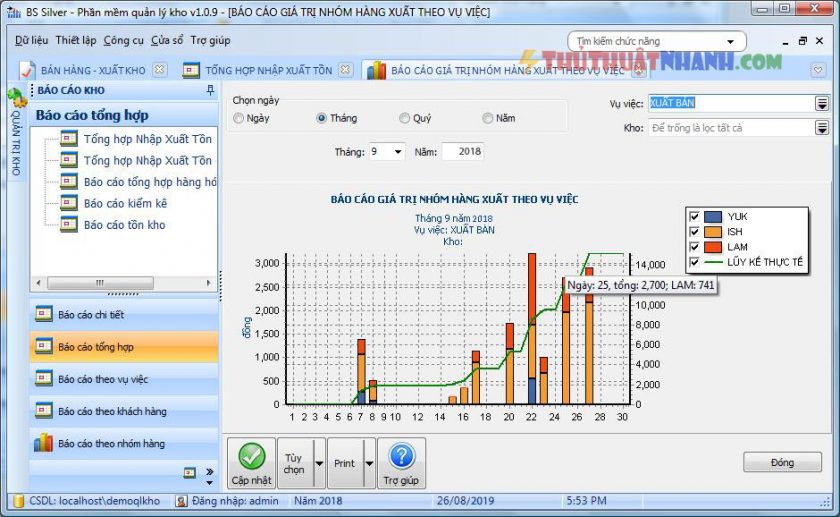 phan mem quan ly kho BS Silver