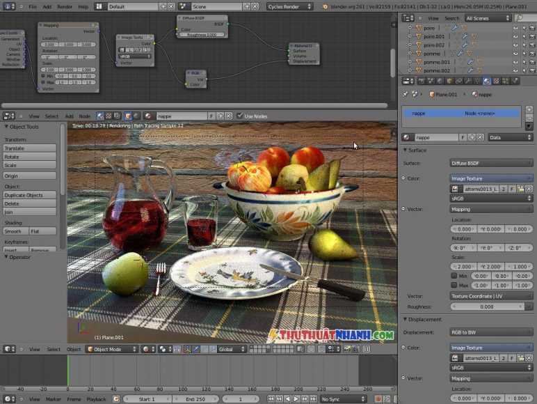 phan mem ve 3d Blender3D