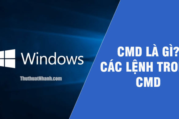 CMD là gì Các lệnh thường dùng trong CMD
