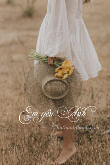 hình ảnh em yêu anh và mùa thu đẹp