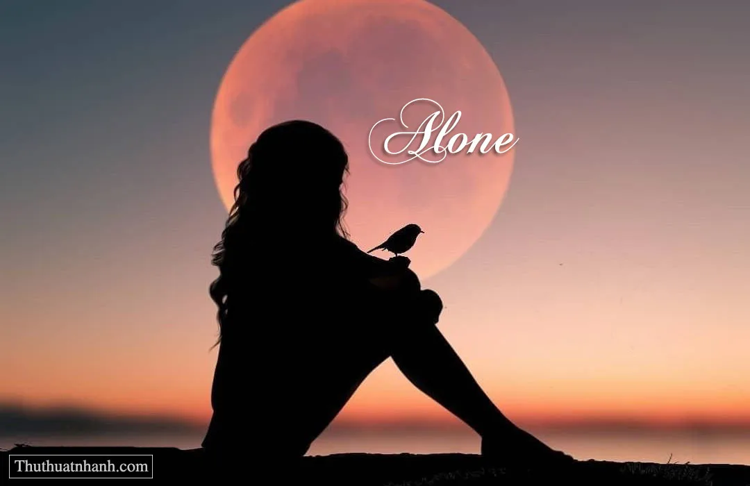 ảnh đại diện cô đơn