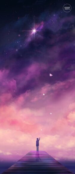 hình ảnh anime galaxy đẹp nhất