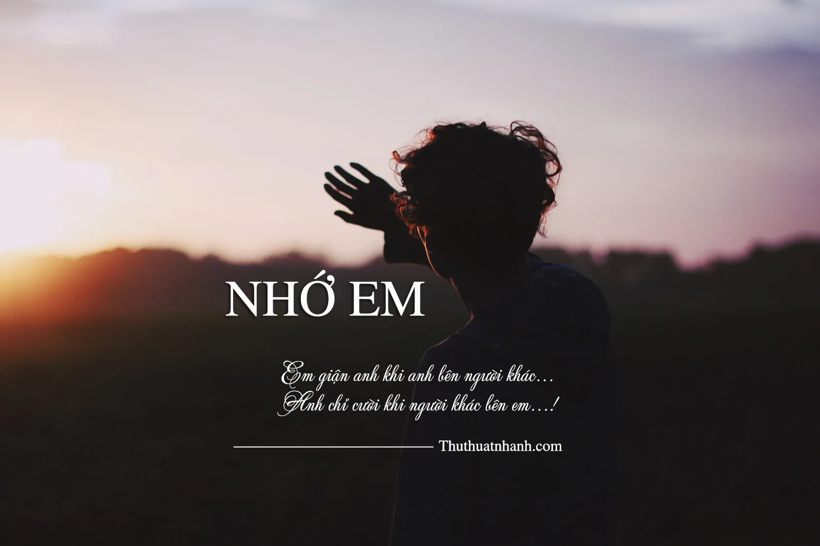 thơ nhớ em