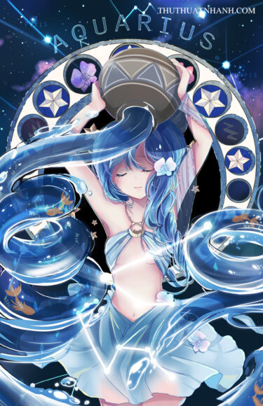 12 cung hoàng đạo anime bảo bình