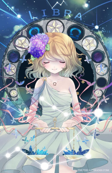 12 cung hoàng đạo anime thiên bình