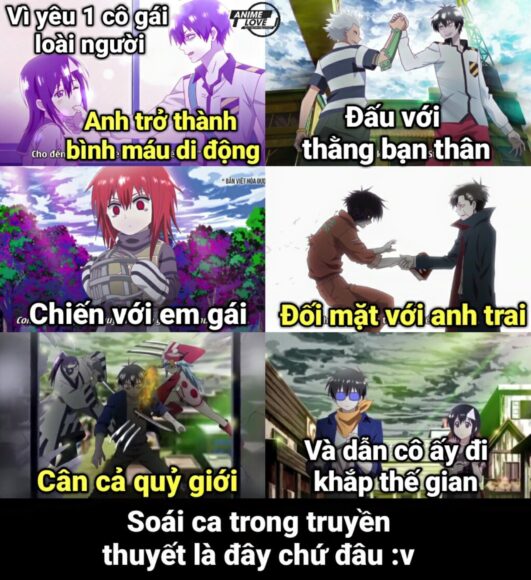 Ảnh anime chế hài hước nhất
