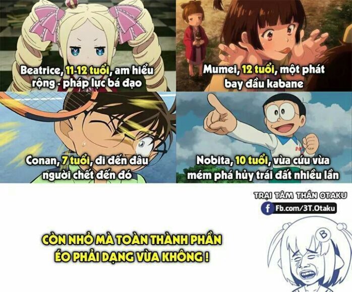 Ảnh anime chế hài hước nhất cho mọi người