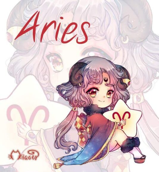 ảnh chibi bạch dương aries