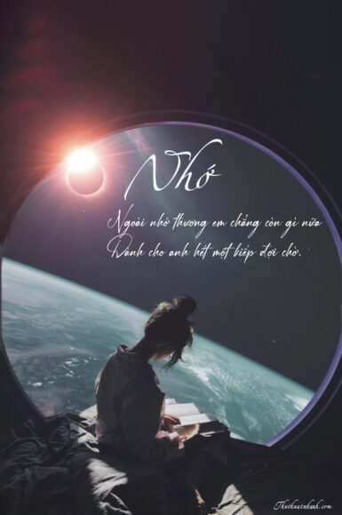 Ảnh chữ nhớ người yêu không ngủ được