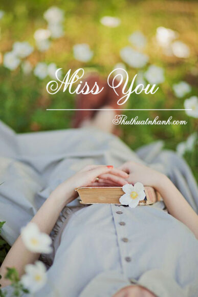 ảnh miss you đẹp cho nàng