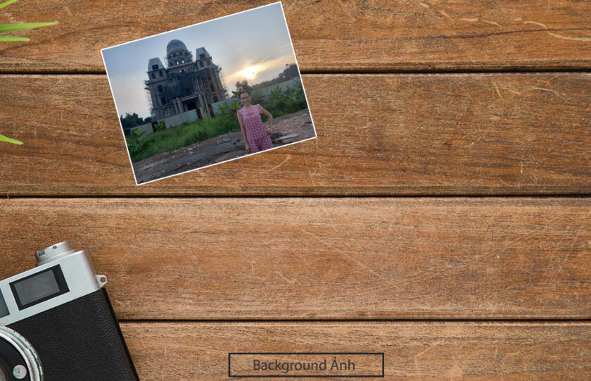 bức ảnh đầu tiên của album ảnh được trình bày