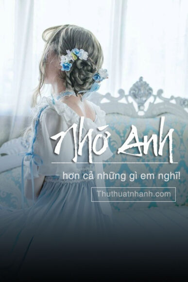 hình ảnh chỡ nhớ anh - người yêu ở xa