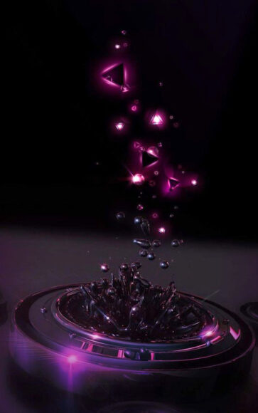 hình nền màu tím sắc nét