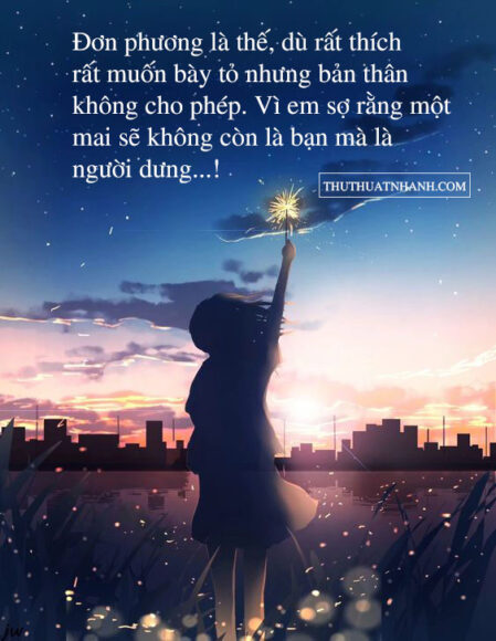 STT tình yêu đơn phương crush tâm trạng