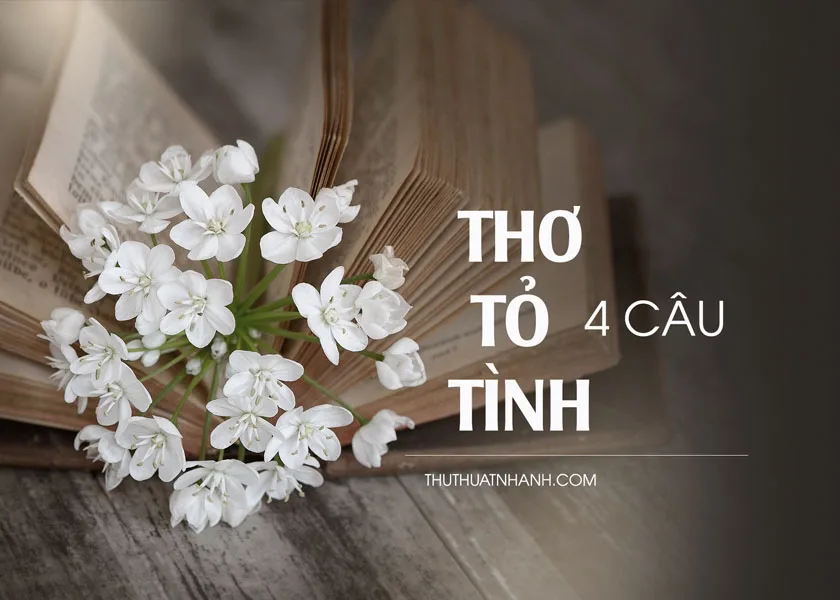 thơ tỏ tình 4 câu