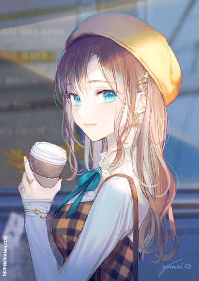 Avatar nữ Cute Anime đẹp