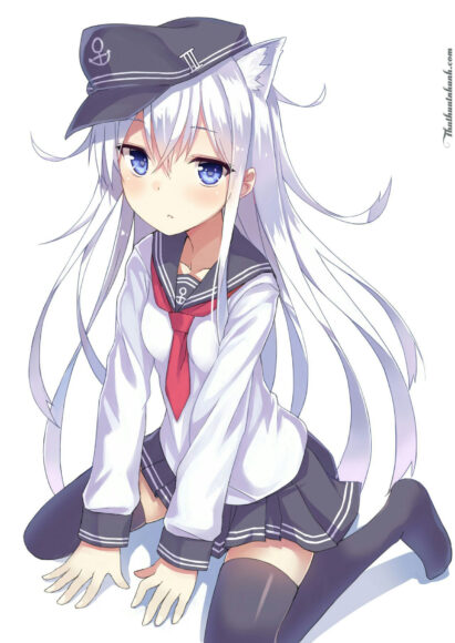 Ảnh anime mèo cute ngầu