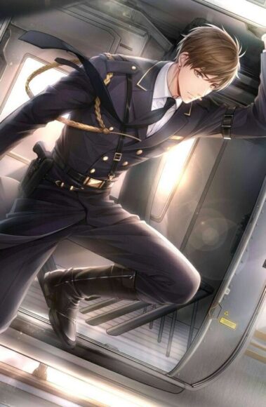 ảnh anime nam hành động mạnh mẽ cá tính