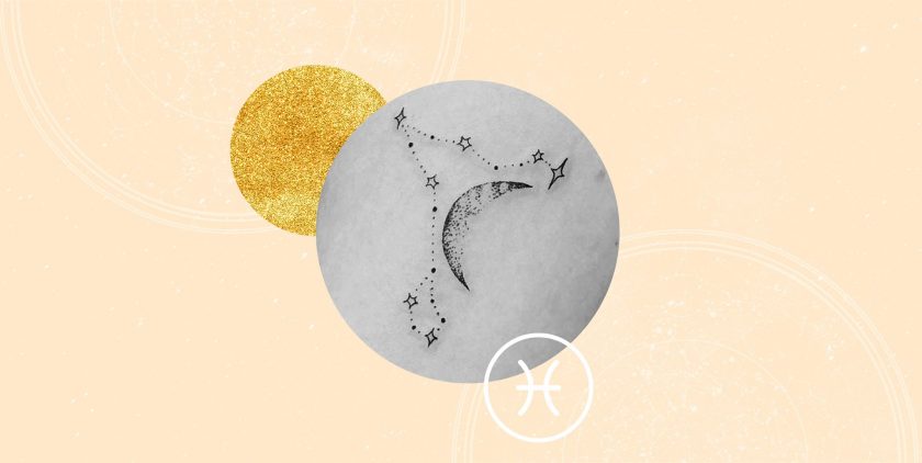 Ảnh cung Song Ngư màu hồng