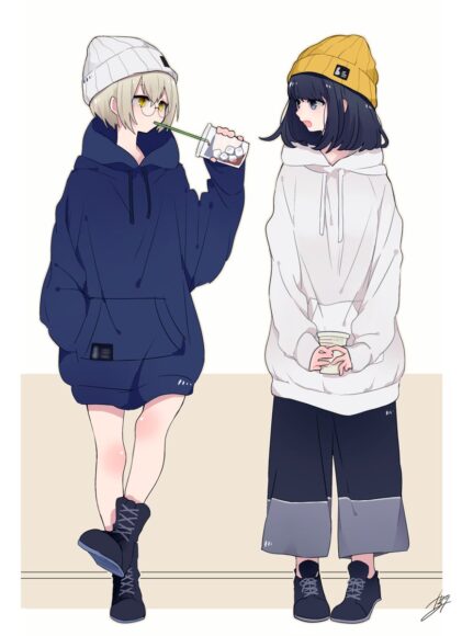 ảnh đại diện bff đôi bạn thân nữ