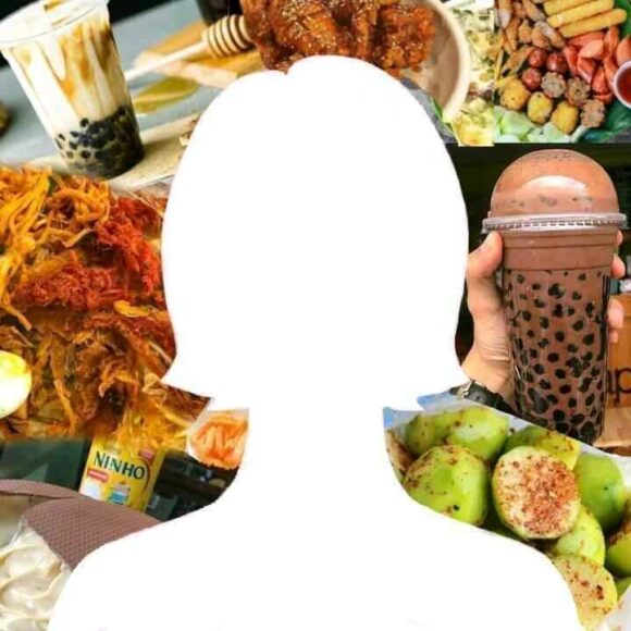 ảnh đại diện người giấu mặt cho nữ fan của trà sữa