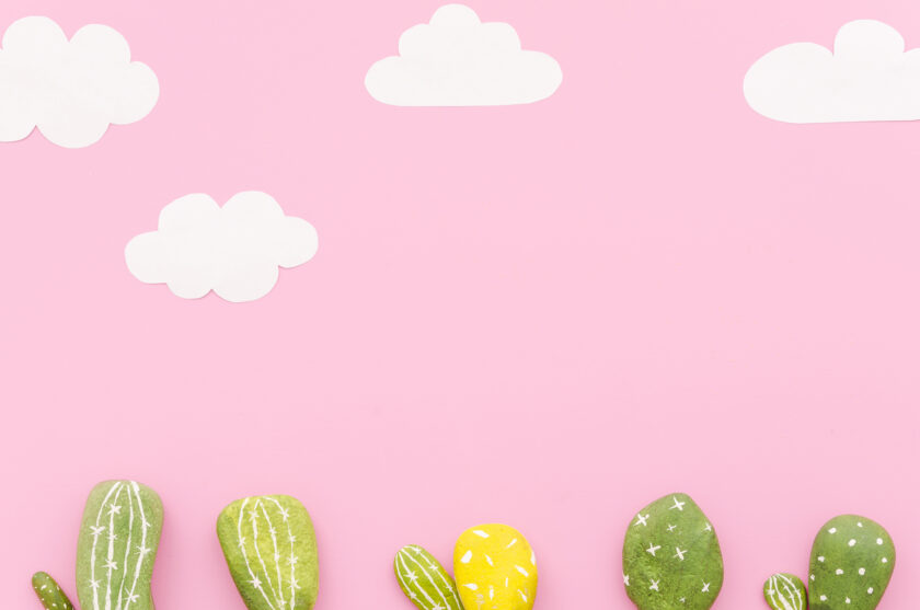 ảnh nền powerpoint màu hồng dễ thương