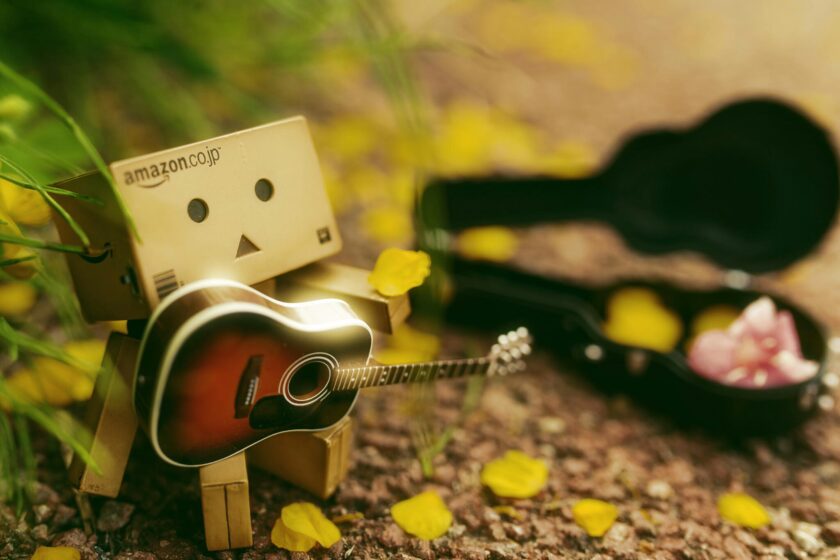 ảnh người gỗ đánh đàn