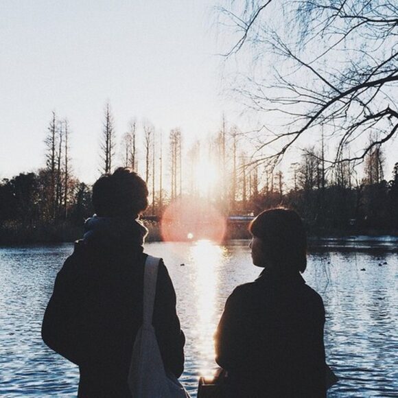 Avatar cặp đen cho 2 người