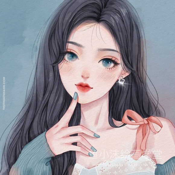 avatar nữ cute anime