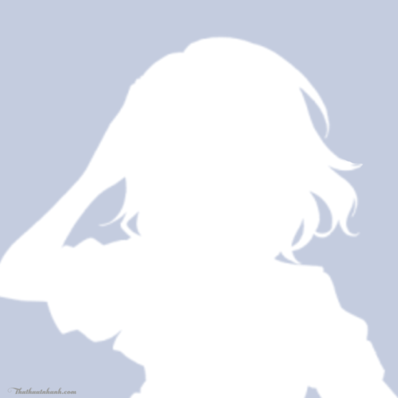 Avatar trắng cho con gái