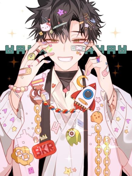 Hình ảnh anime hàn quốc chàng trai phong cách