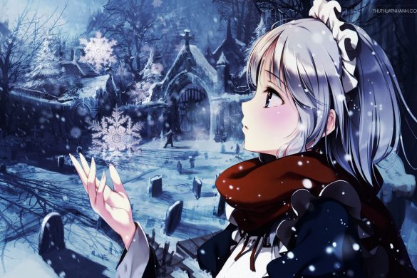 hình ảnh anime mùa đông