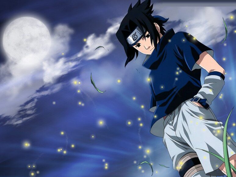 Hình ảnh anime sasuke (naruto) tóc đen