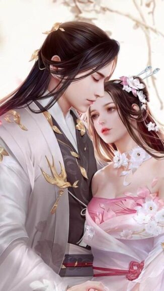 hình ảnh anime tình yêu kiếm hiệp cổ trang