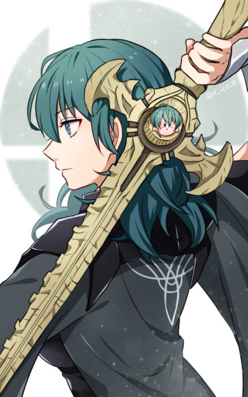 Hình ảnh anime tóc xanh đẹp