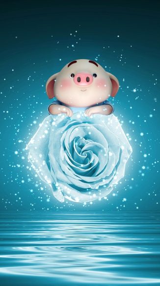 hình ảnh avatar dễ thương về chú lợn mập