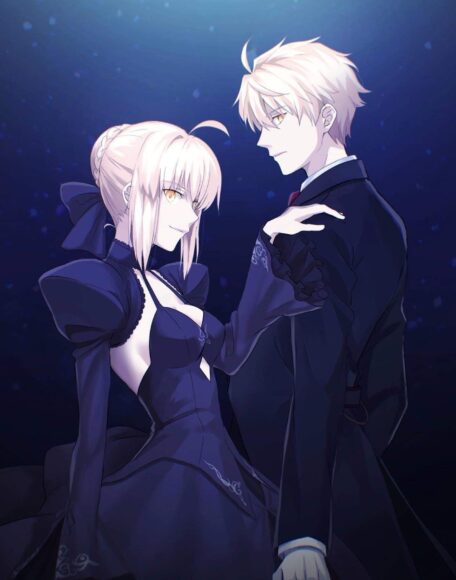 hình ảnh bộ đôi nam nữ cá tính ngầu lạnh