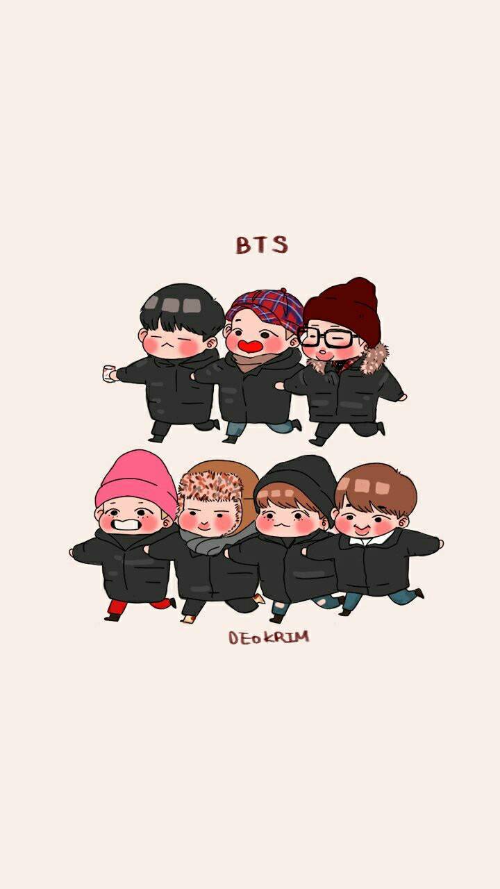 How I doodle BTS chibis  YouTube
