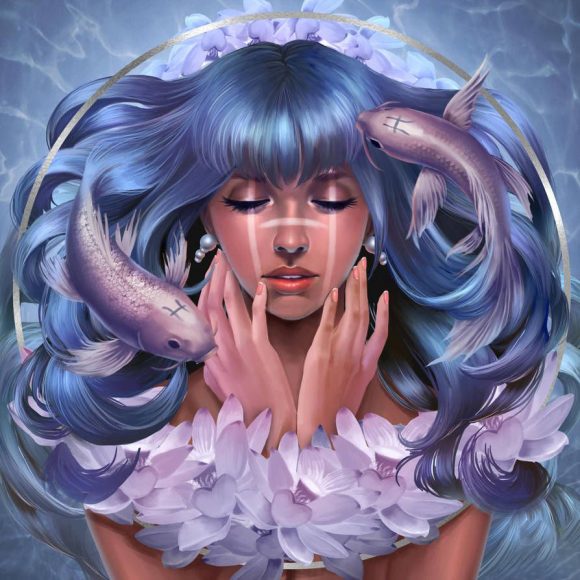 Hình ảnh cung Song Ngư nữ ấn tượng