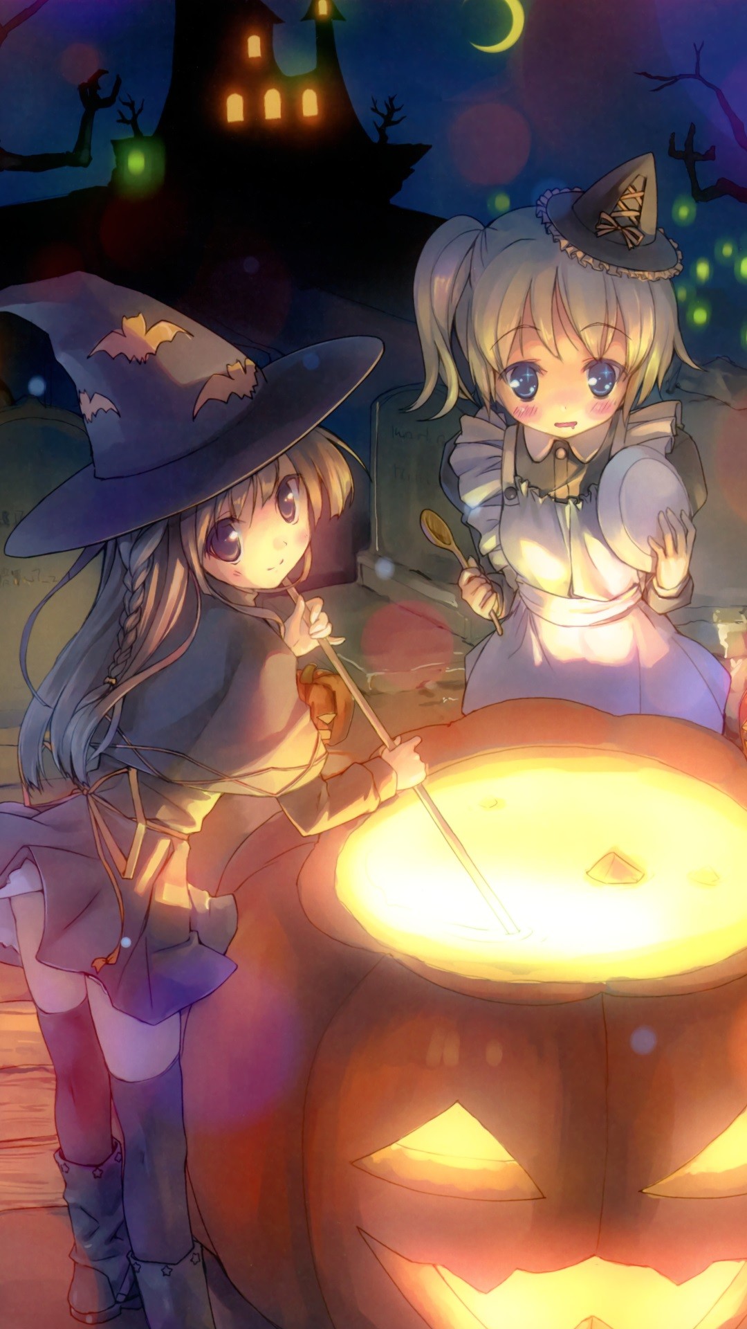Hình ảnh anime Halloween đẹp chất lượng Full HD