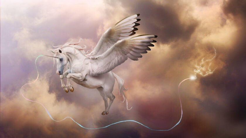 hình ảnh thiên thần con ngựa có cánh