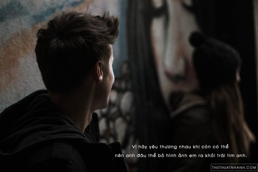 hình ảnh yêu đơn phương của con trai