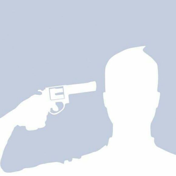 Hình Avatar Trắng chĩa súng vào đầu