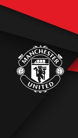 hình nền manchester united màu đỏ đen