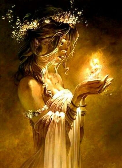 hình nền màu vàng đẹp về thần tình yêu