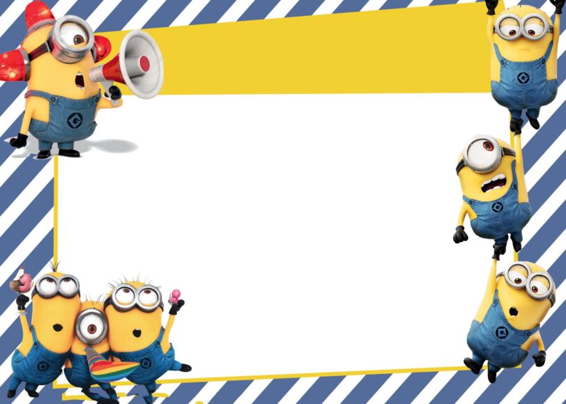 hình nền powerpoint về minion tinh nghịch