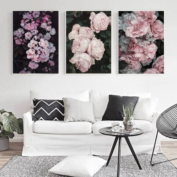 Hoa mẫu đơn treo trong nhà