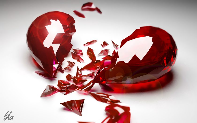 tải hình ảnh trái tim buồn