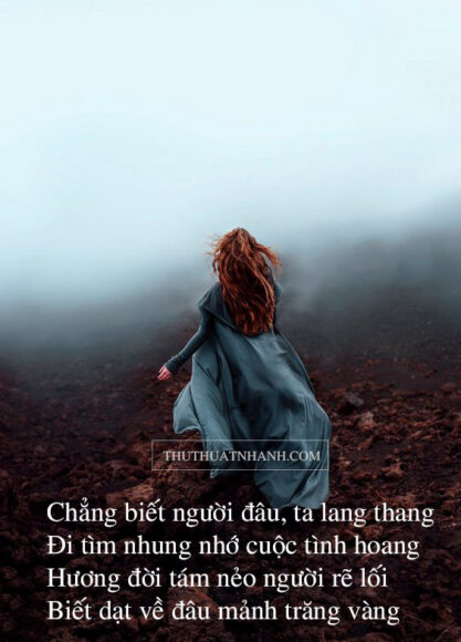 Thơ đêm buồn cô đơn tâm trạng nhất