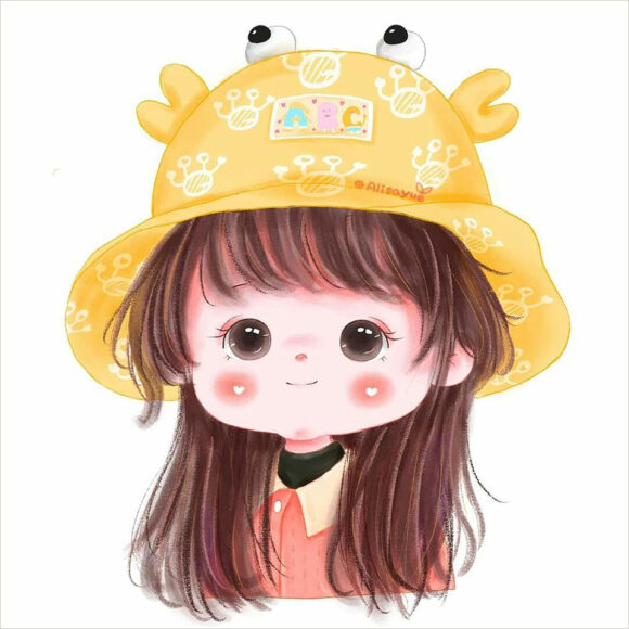 ảnh avatar cho con gái cute đẹp